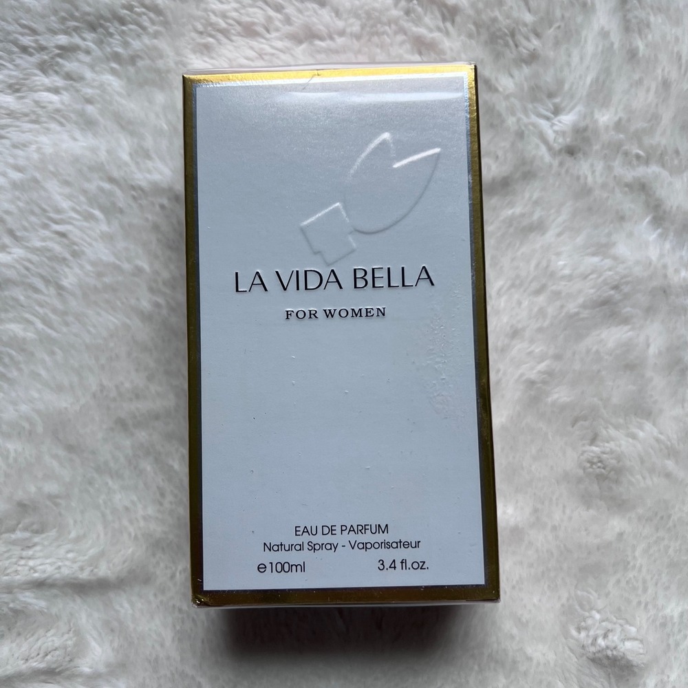 Fragrance Couture La Vida Bella Eau De Parfum for Women 3.4 fl oz 100ml Sealed